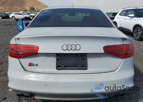 2014 Audi S4 Premium Plus из США, поврежденный, VIN WAUBGAFL8EA011693
